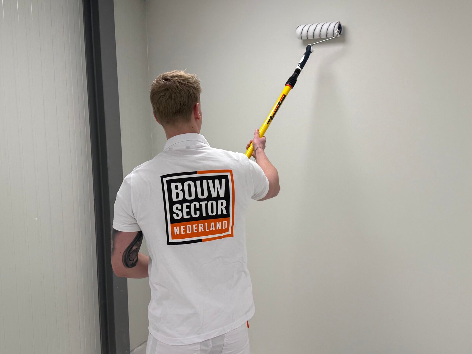 schilder Almere nieuwbouwwoning egaal resultaat zonder banen.